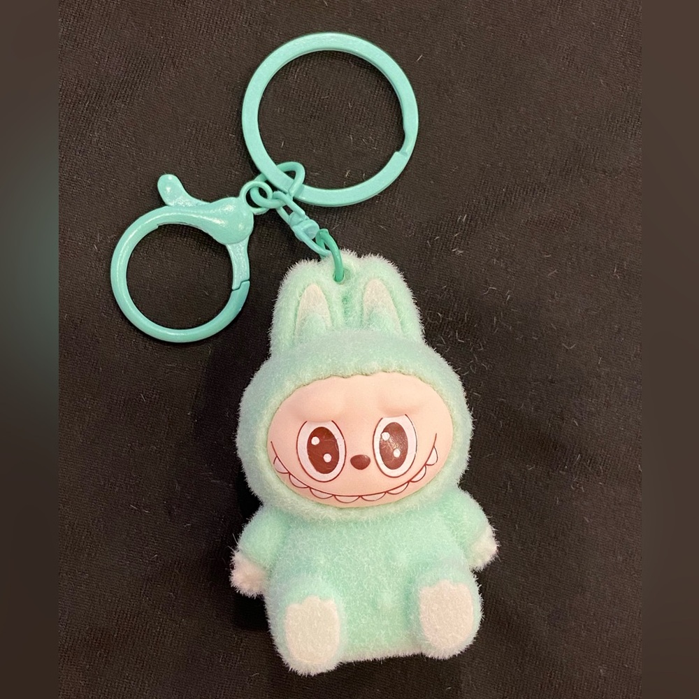 Labubu Keychain (6cm) - green